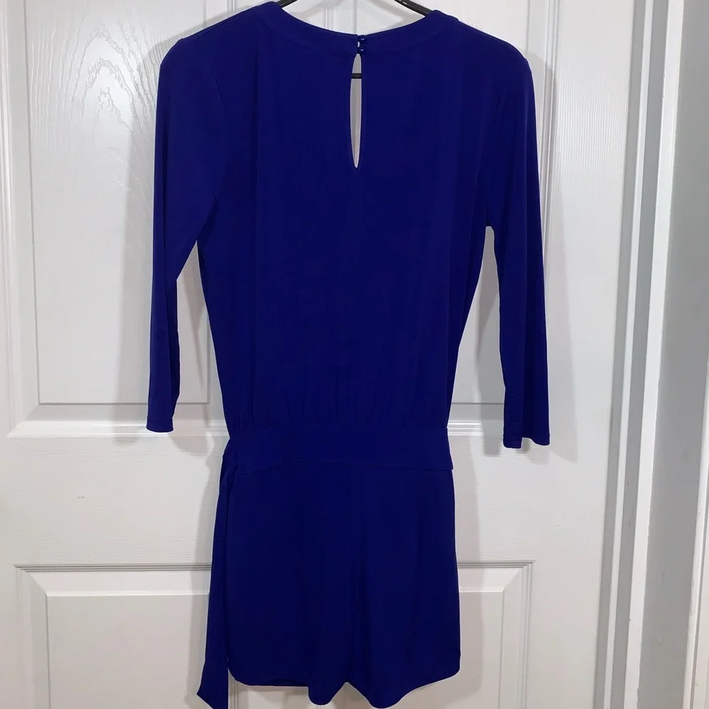 Bebe Romper Shorts Tie Front Sz S